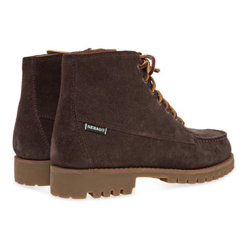 Polacco Sebago Parker in camoscio con suola carrarmato - 3
