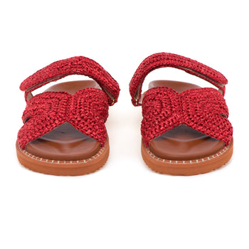 Ciabatta De Siena Zoey in rafia crochet - 5