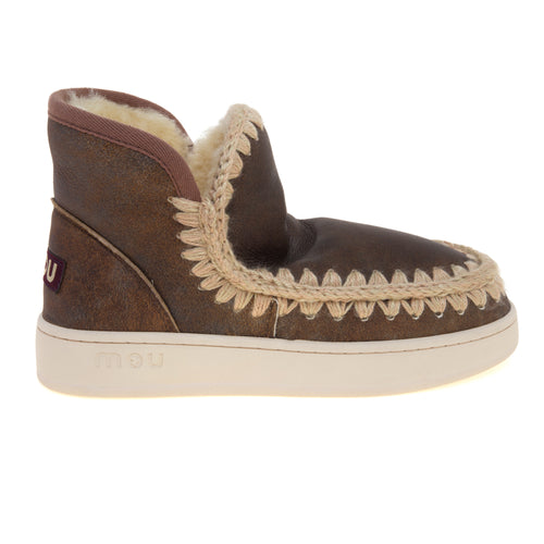 Stivaletto Mou New Eskimo Sneaker in pelle speciale