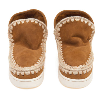 Stivaletto MOU New Eskimo Sneaker in camoscio con logo in metallo - 5