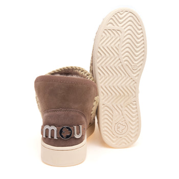 Stivaletto MOU New Eskimo Sneaker in camoscio con logo in metallo - 4