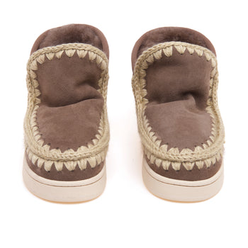 Stivaletto MOU New Eskimo Sneaker in camoscio con logo in metallo - 5
