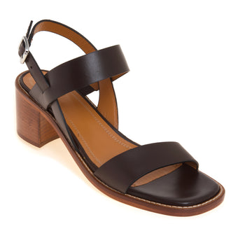 Sandalo Guglielmo Rotta in pelle a taglio vivo con tacco 60 mm - 4