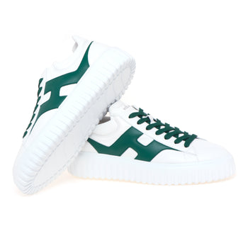 Sneaker Hogan H-stripes in pelle - 4