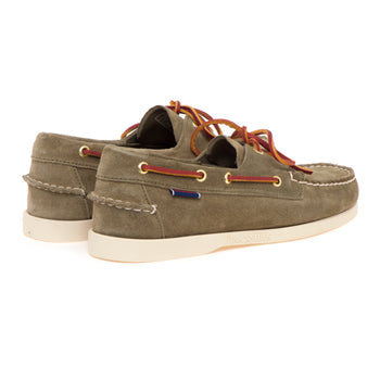 Mocassino da barca Sebago Portland artisan in camoscio - 3