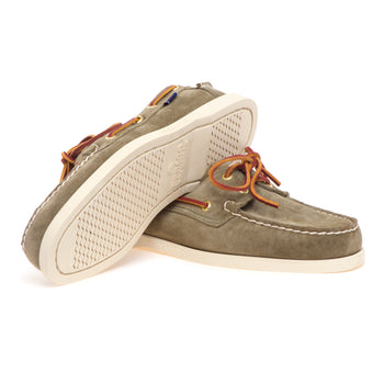 Mocassino da barca Sebago Portland artisan in camoscio - 4