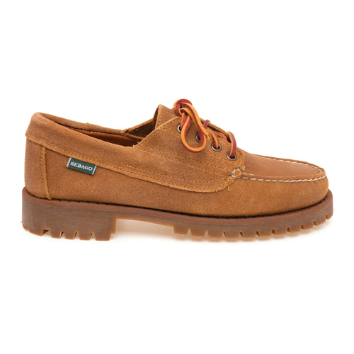 Moc Sebago Askook Lug in camoscio con suola carrarmato