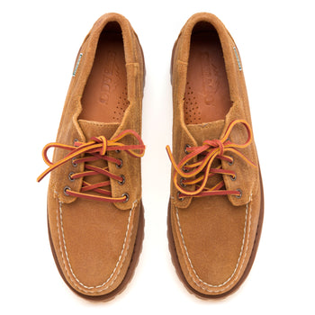Moc Sebago Askook Lug in camoscio con suola carrarmato - 5