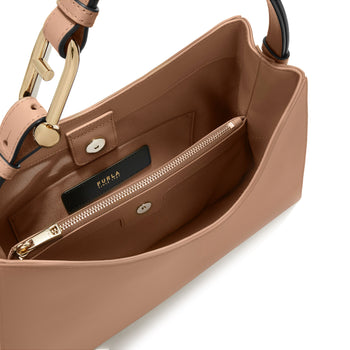 Borsa a spalla Furla Nuvola L hobo in pelle con tracolla - 3