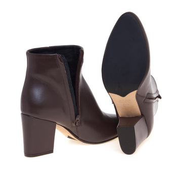 Tronchetto Anna F. in pelle con tacco 75 mm - 4