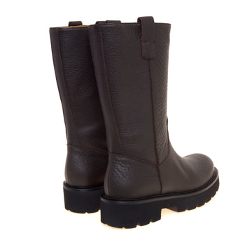 Stivaletto Anna F. in pelle martellata con suola in gomma - 3