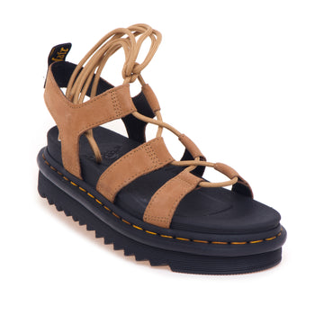 Sandalo Dr Martens "Nartilla" in nabuck con fasce allacciate in caviglia - 4