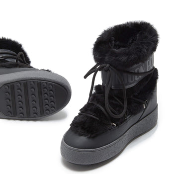 Stivaletto Moon Boot Ltrack Low in ecopelliccia - 3