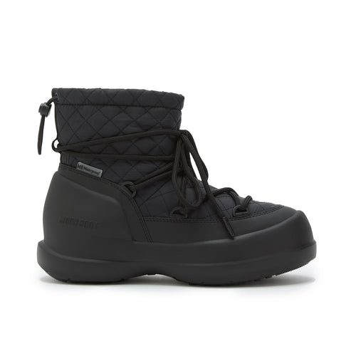 Stivaletto Moon Boot Mezzaluna Quilted High in tessuto