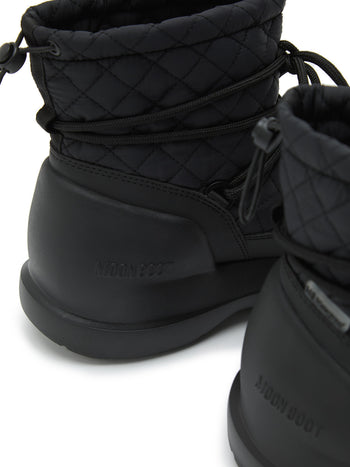 Stivaletto Moon Boot Mezzaluna Quilted High in tessuto - 3