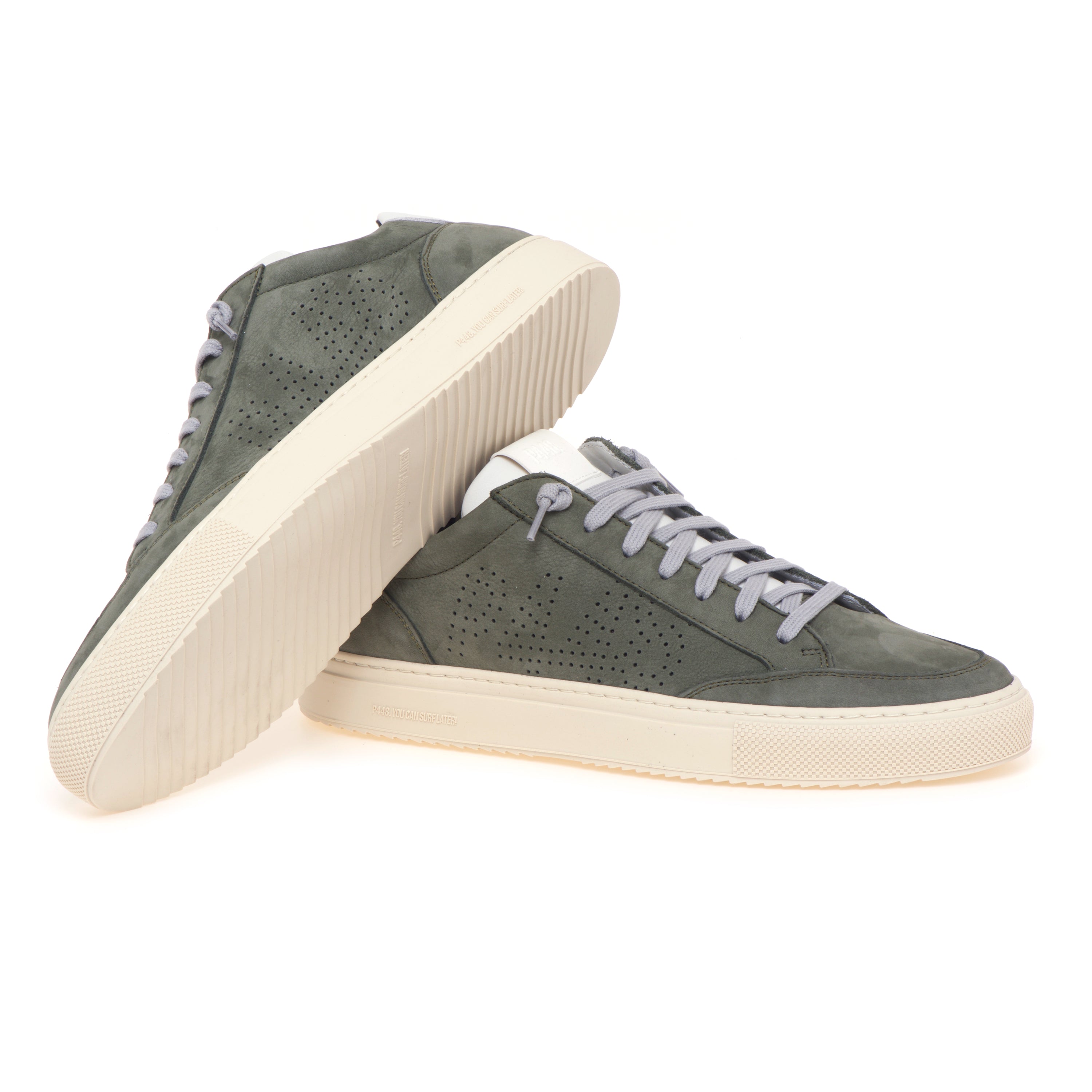 Sneaker P448 Soho in camoscio