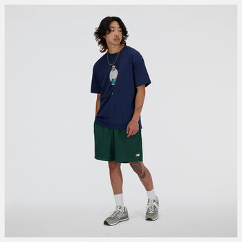 T-shirt over New Balance in cotone con stampa - 5
