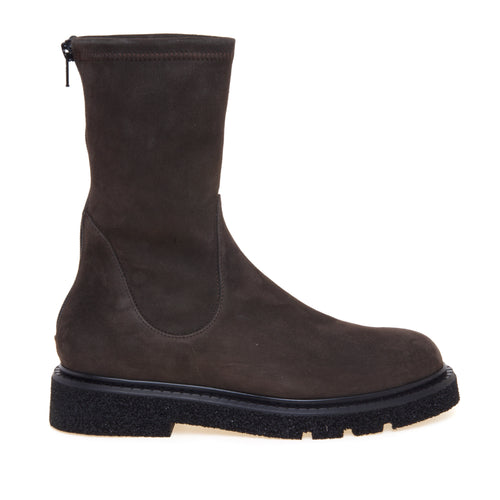 Polacco Guglielmo Rotta in camoscio con gambale stretch - 1