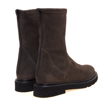 Polacco Guglielmo Rotta in camoscio con gambale stretch - 3