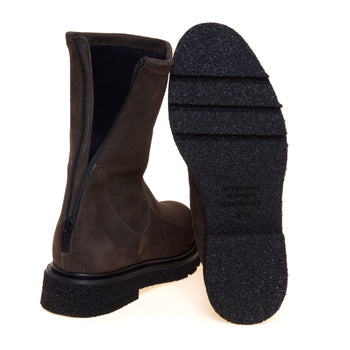 Polacco Guglielmo Rotta in camoscio con gambale stretch - 4