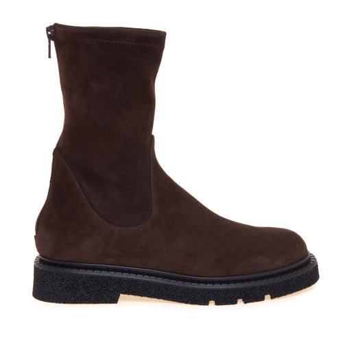 Polacco Guglielmo Rotta in camoscio con gambale stretch - 1