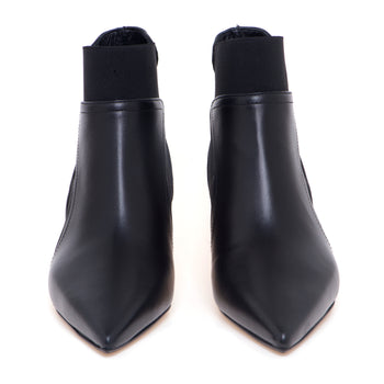 Tronchetto Anna F. in pelle con gambale elasticizzato e tacco 50 mm - 5