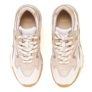 Sneaker ASH Addict in camoscio e tessuto tecnico con suola chunky - 5