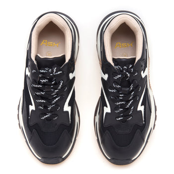 Sneaker ASH Addict in pelle e tessuto - 5