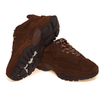 Sneaker ASH Addict in camoscio - 4