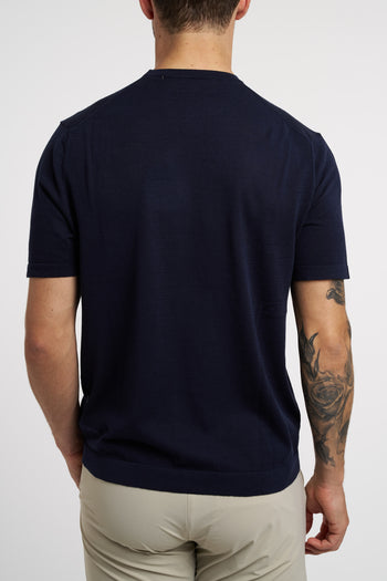 T-shirt People Of Shibuya in filato misto cotone,lino e seta - 4