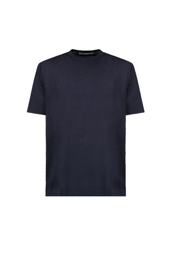 T-shirt People Of Shibuya in filato misto cotone,lino e seta - 8