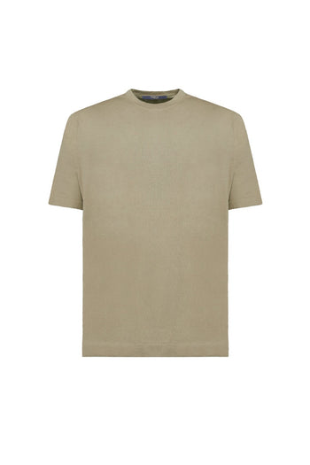 T-shirt People Of Shibuya in filato misto cotone,lino e seta - 7
