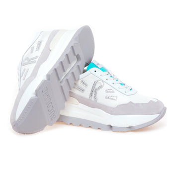 Sneaker Rucoline in camoscio e tessuto - 4