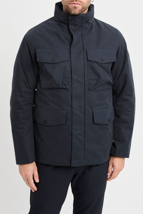 Field jacket People Of Shibuya in microfibra con giubbino imbottito removibile