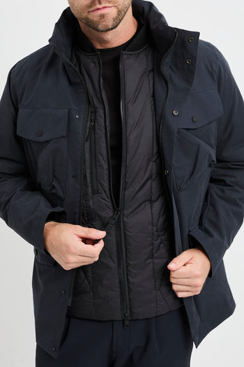 Field jacket People Of Shibuya in microfibra con giubbino imbottito removibile - 8