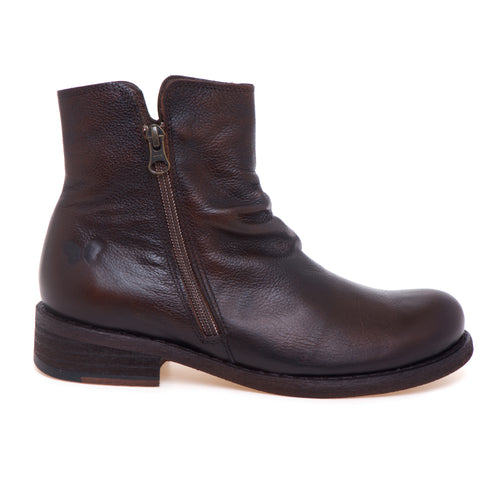 Tronchetto Felmini in pelle arricciata con zip
