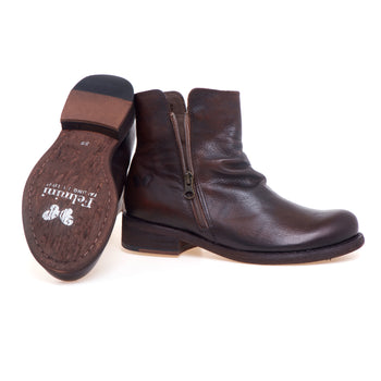 Tronchetto Felmini in pelle arricciata con zip - 4