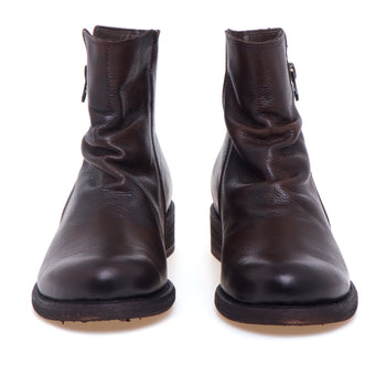 Tronchetto Felmini in pelle arricciata con zip - 5