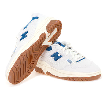 Sneaker New Balance 550 in camoscio e canvas - 4