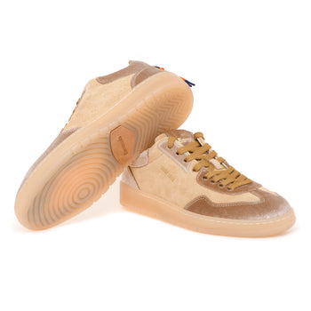 Sneaker Barracuda "Guga" in camoscio e velluto - 4