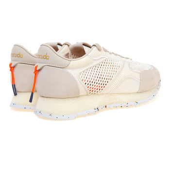 Sneaker Barracuda Rocket in nabuck e tessuto retinato intrecciato - 3