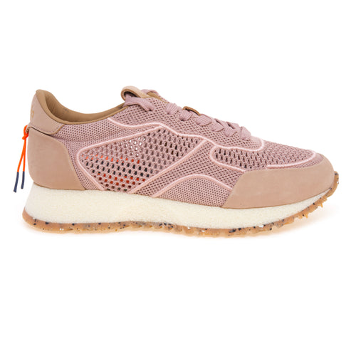 Sneaker Barracuda Rocket in nabuck e tessuto retinato intrecciato