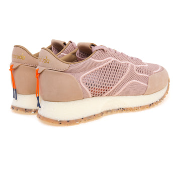 Sneaker Barracuda Rocket in nabuck e tessuto retinato intrecciato - 3