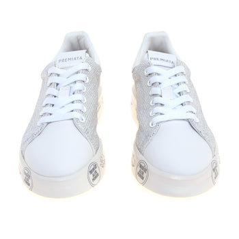 Sneaker Premiata Belle in pelle con strass - 5