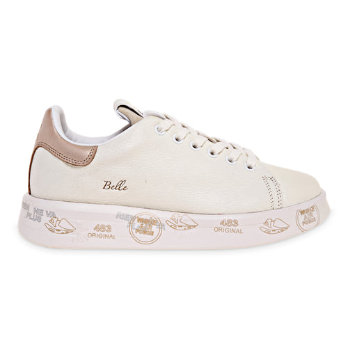 Sneaker Premiata Belle in pelle martellata - 1