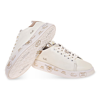 Sneaker Premiata Belle in pelle martellata - 4