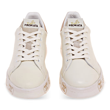 Sneaker Premiata Belle in pelle martellata - 5