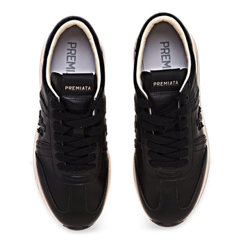 Sneaker Premiata Bethcoin in pelle con inserti stampa rettile - 5