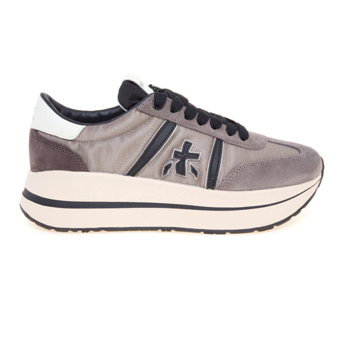 Sneaker Premiata Bethcoin in camoscio e tessuto - 1