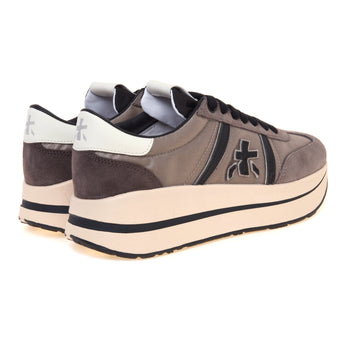 Sneaker Premiata Bethcoin in camoscio e tessuto - 3